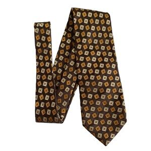 XMI Platinum Textured All Silk Hand Made Tie